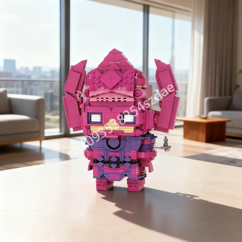 

1302pcs MOC Galactus Brickheadz The Fantastic Model Building Blocks Architecture Toy Creative Idea Christmas Gifts Kids Birthday