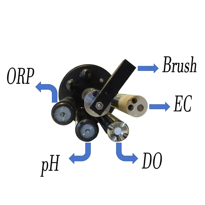 

Multi-parameter Water Analysis PH TDS EC TSS Turbidity DO Conductivity Ammonia Nitrogen ORP All-in-one multi-parameter sensors