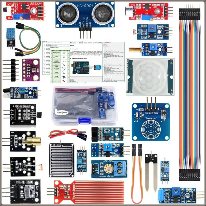 22-in-1-robot-sensor-module-kit-multifunctional-sensor-set-starter-learning-kit-for-arduino-esp32-raspberry-pi