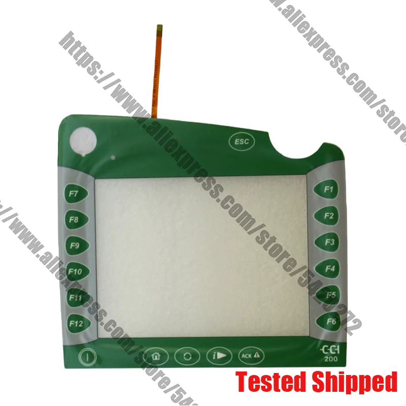 

KRONE CCI 200 NTS E310708-4 Rev 0 AN7606 MD14061 Touch Panel Screen Glass Digitizer MD140617 Protective Film Overlay