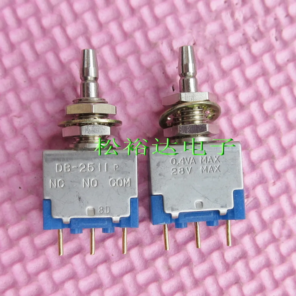 

Original new 100% DB-2511P button switch self resetting aperture 6mm 0.4VA 28V