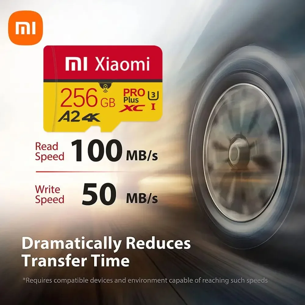 Xiaomi SD Memory Card 2TB 1TB 512GB Mini TF Phone Card 256GB 128GB 64GB V30 Phone Camera MP3 Flash Card