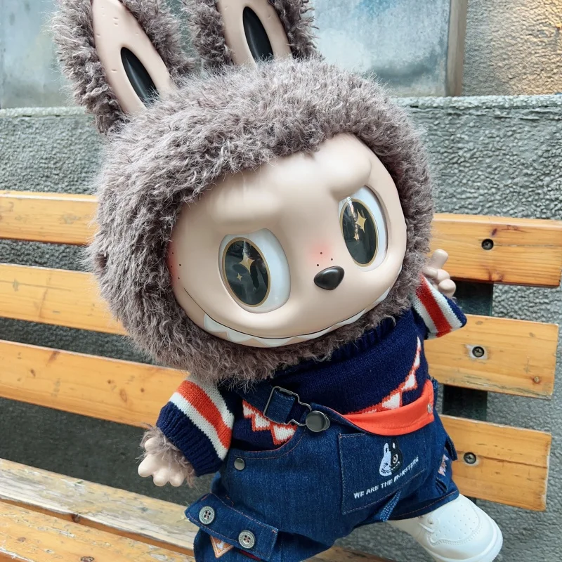 For 58cm Feference Zimomo Leader Trendy Play Handmade Vinyl Doll Pulling Cloth Khaki Set Baby Clothes Original