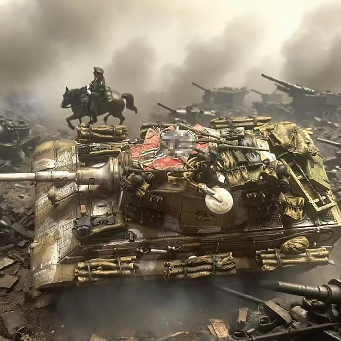 colored-resin-tiger-tank-kit-accories-paage-anhang-finied-product-collectible-toy-for-model-building-and-gng