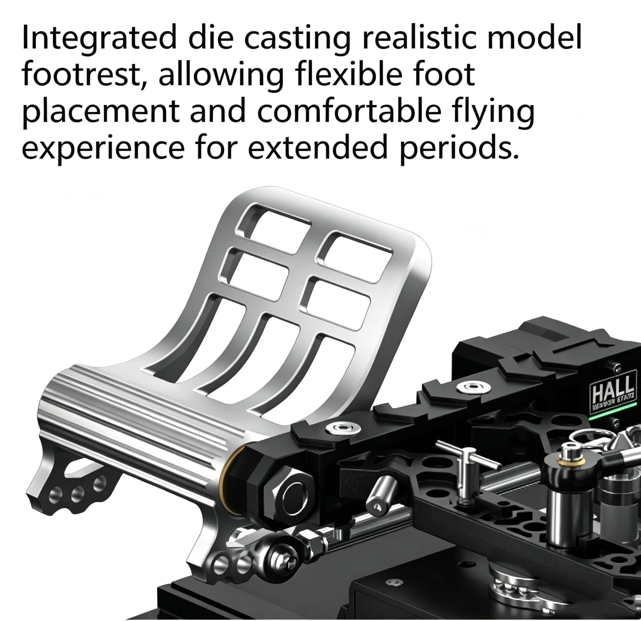 WINWING Orion Flight Simulator All Metal Flight Foot Rudder Supporting DCS X-Plane P3D MSFS2020