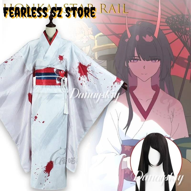 

‌ Костюм для косплея Ахерона из Honkai: Star Rail, полный комплект с аксессуарами для волос, в наличии, быстрая доставка, одежда для вечеринок и косплея ‌ ‌