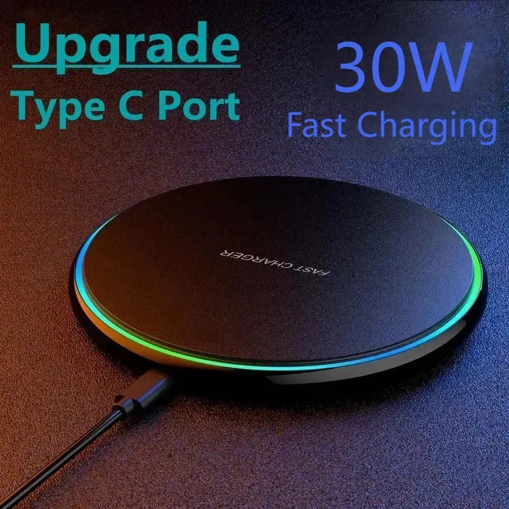 

100W Car Wireless Charger Paired With a 1m Type-C Fast Charging Cable Car Charging Accessories for Samsung iPhone Xiaomi