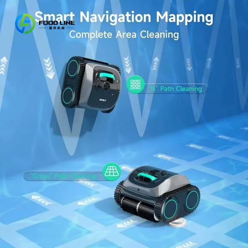 Customized Smart Automatic High Quality Eco-Friendly Plastic Cleaning Robot Pool Vacuum Cleaner for In-Ground Swimming Pool