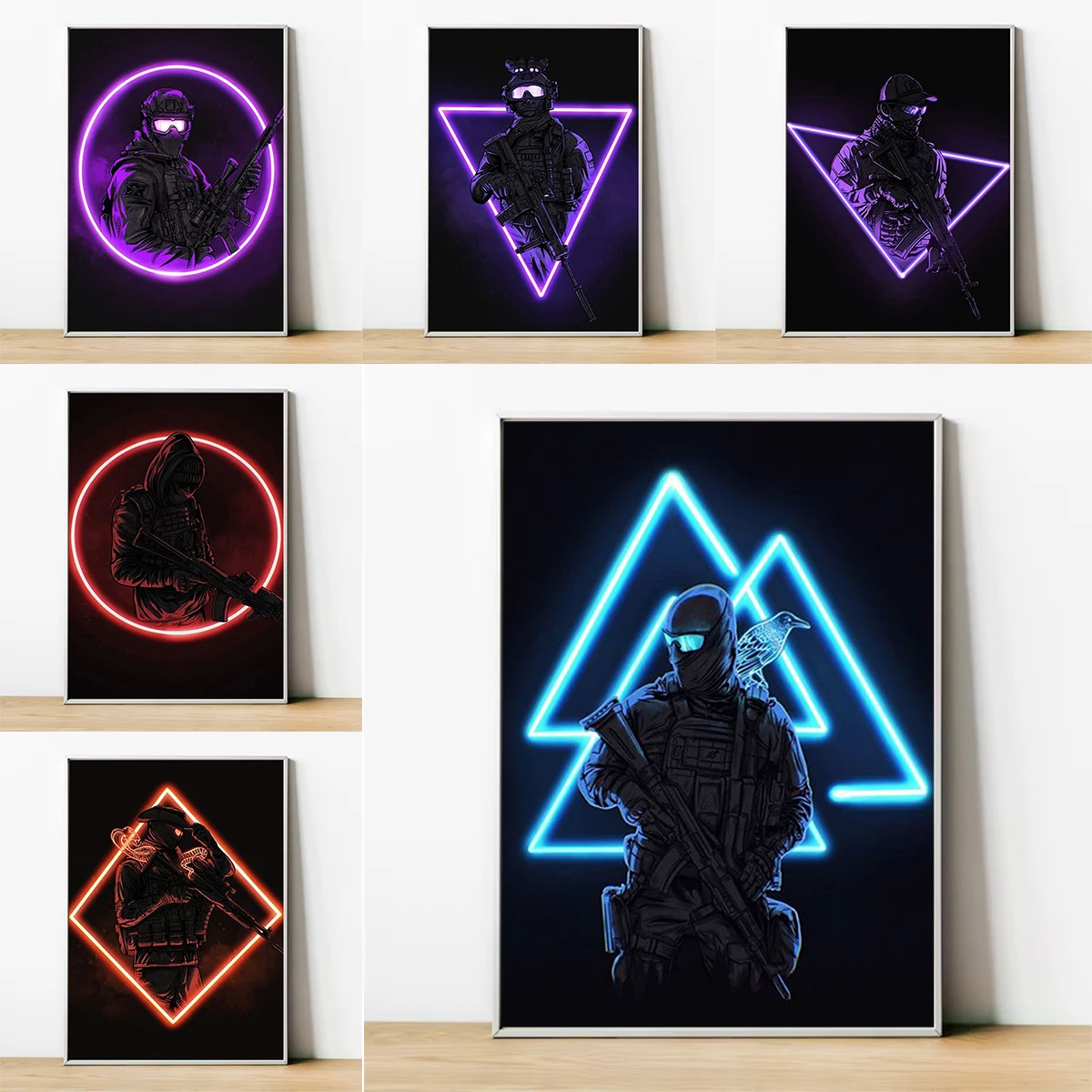 

Call of Duty Posters for Wall Decor Home Game Room Decoration Custom Poster Art Print Decorative Paintings Room Decors Aesthetic