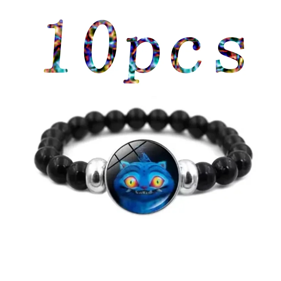 KPOP شيطان الصيادين أساور الفتيات موضة مطرز معصمه لطيف الكرتون الشكل مجوهرات اكسسوارات الأطفال هدية الكريسماس اللعب #1