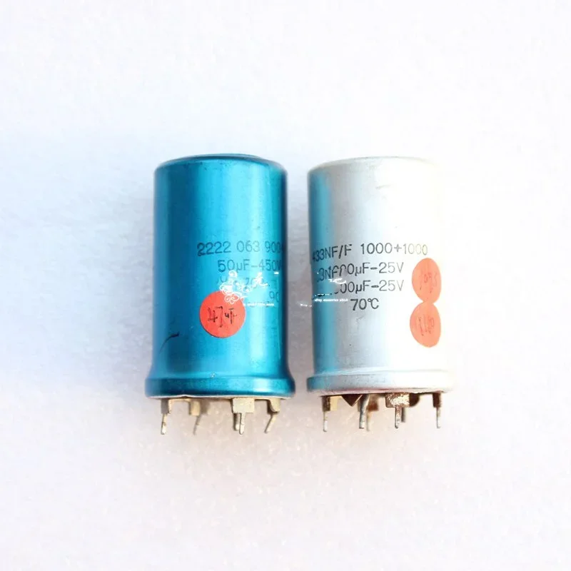 

Нижние электролитические конденсаторы 50Uf 450V 1000+1000UF 250V