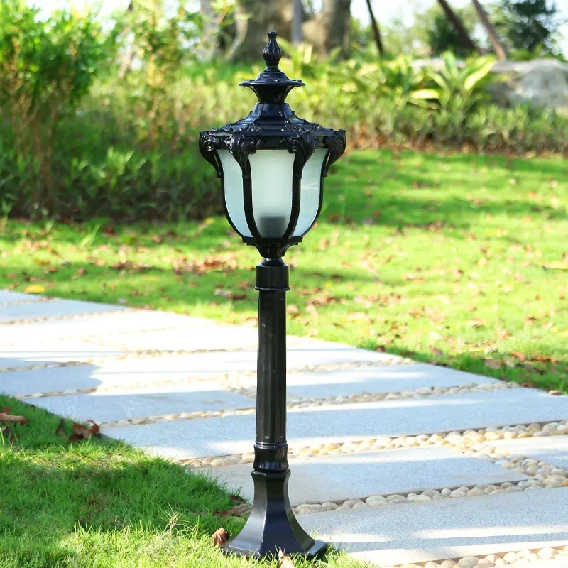 DORIAN Bronze Outdoor Lawn Light LED Retro Garden Lamp Waterproof IP65 Home Decor for Courtyard Villa Fixture