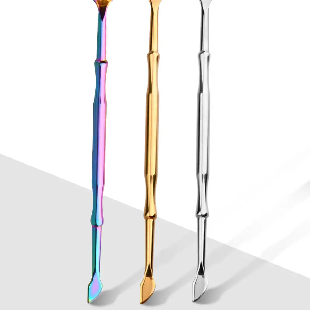 Kit de soins des ongles Premium, 6 pièces, coupe-cuticules, dissolvant de peau morte, râpe poussoir, polissage, Anti-usage pour débutants