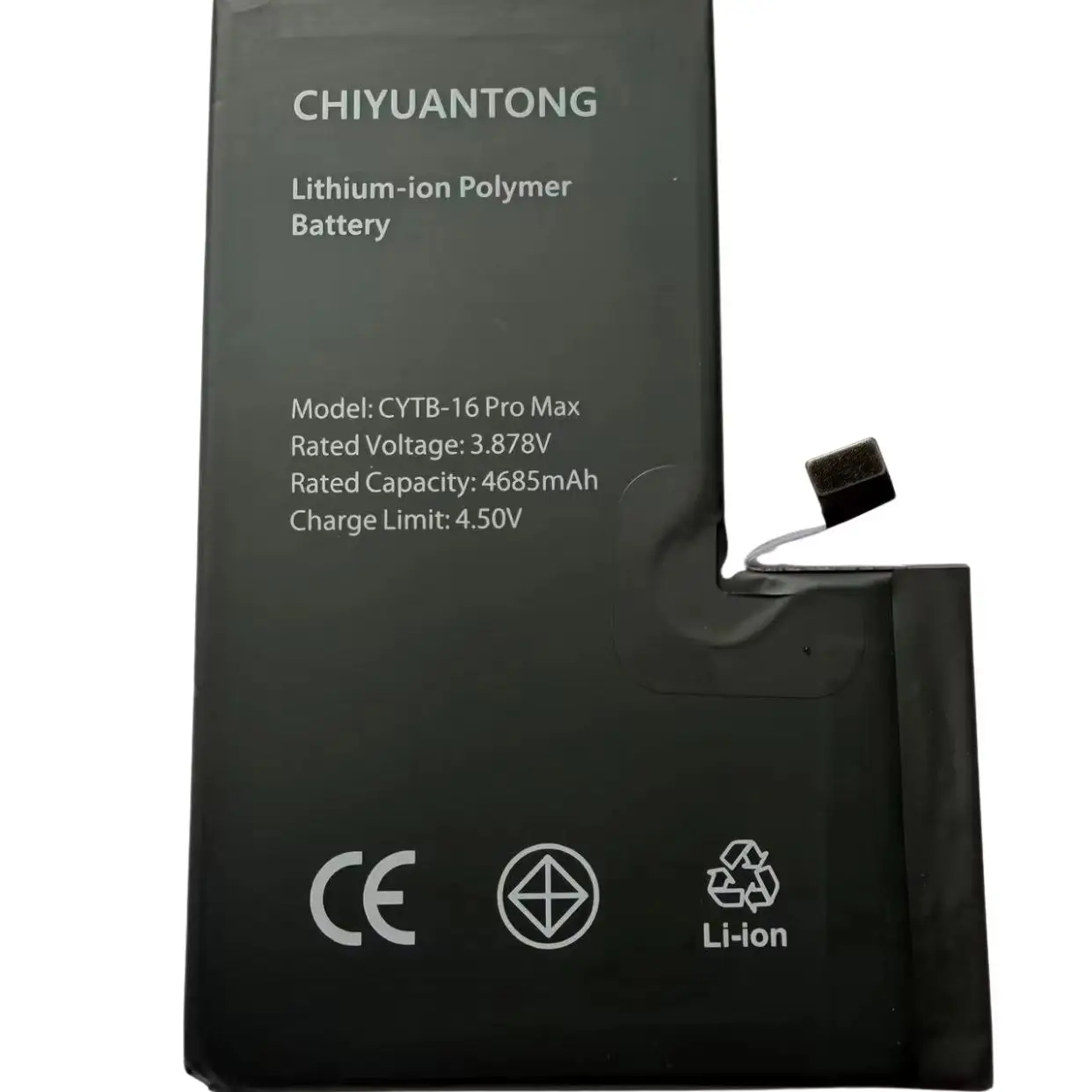 AliExpress CHIYUANTONG 4685mAh High Capacity Replacement Battery for iphone 16 Pro Max Li-ion Polymer 0 Cycle Long Lasting Durable
