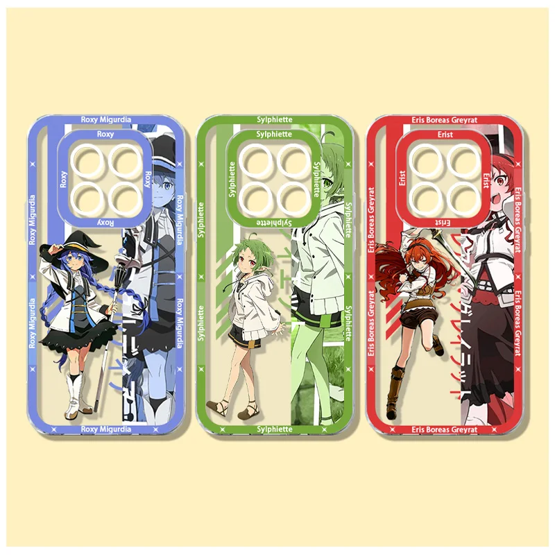 M-Mushoku T-Tensei Sylphiette Case for Xiaomi Redmi Note 15 14 13 Pro Plus 12 10 11 14S 13S 12S 11S 10S 4G 5G Clear Phone Cover view 2