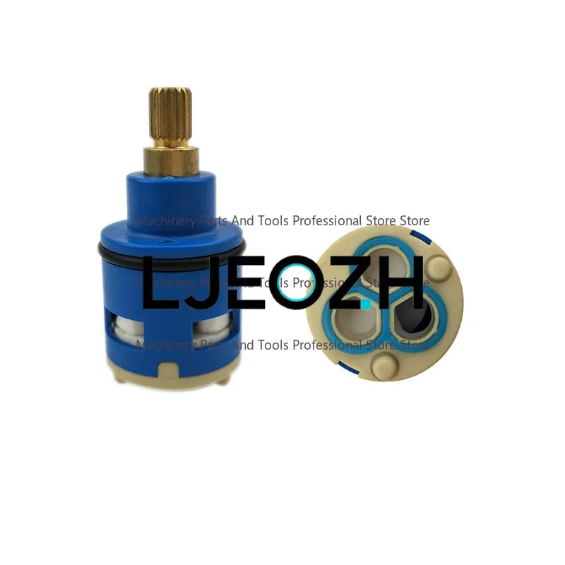 Hot and Cold Faucet 22/25/26/35/40 Mixed Water Valve Core Shower Kitchen Ceramic Cold Water Valve Core Accessories