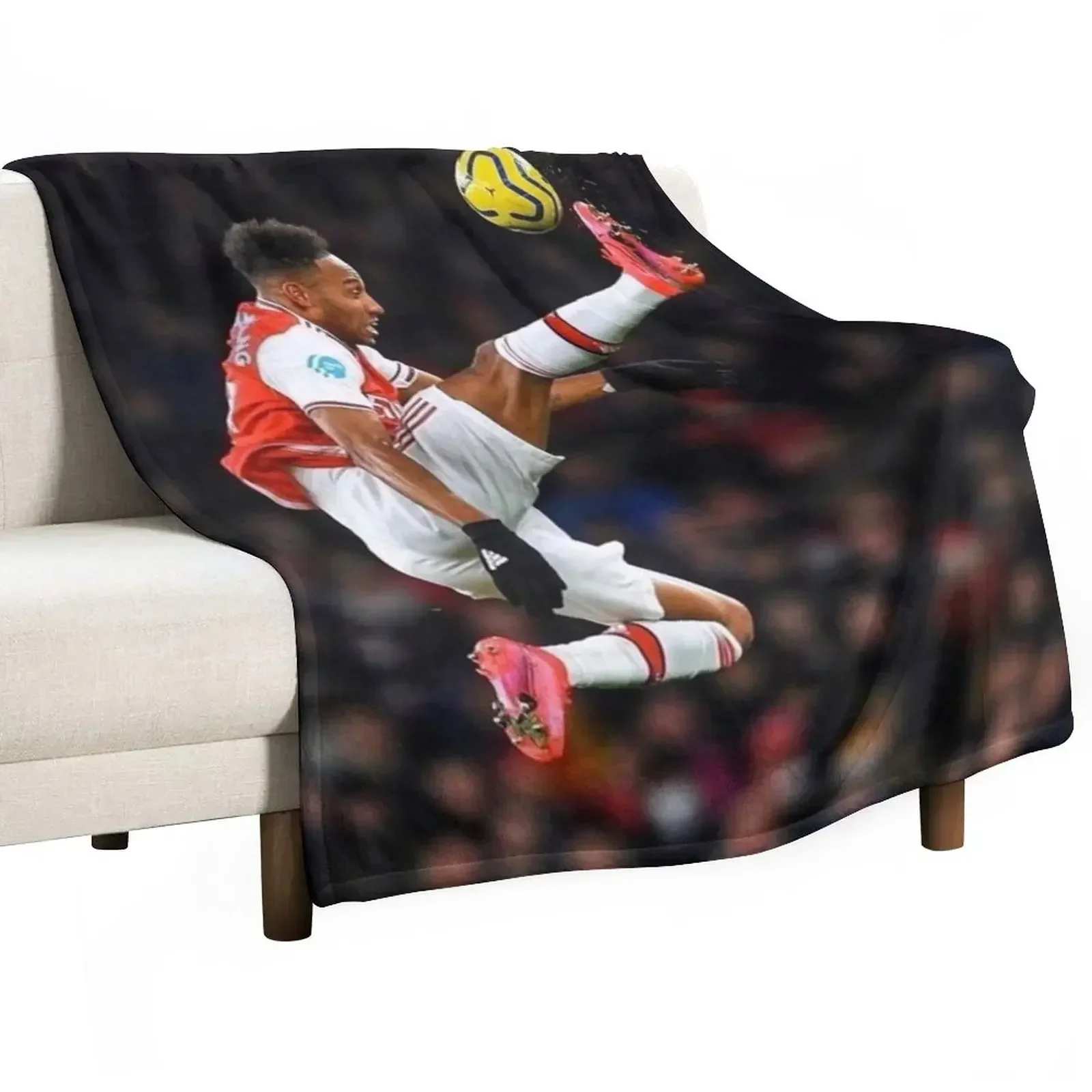 New Pierre-Emerick Aubameyang Throw Blanket Quilt Soft Plush Plaid Luxury heavy to sleep Blankets