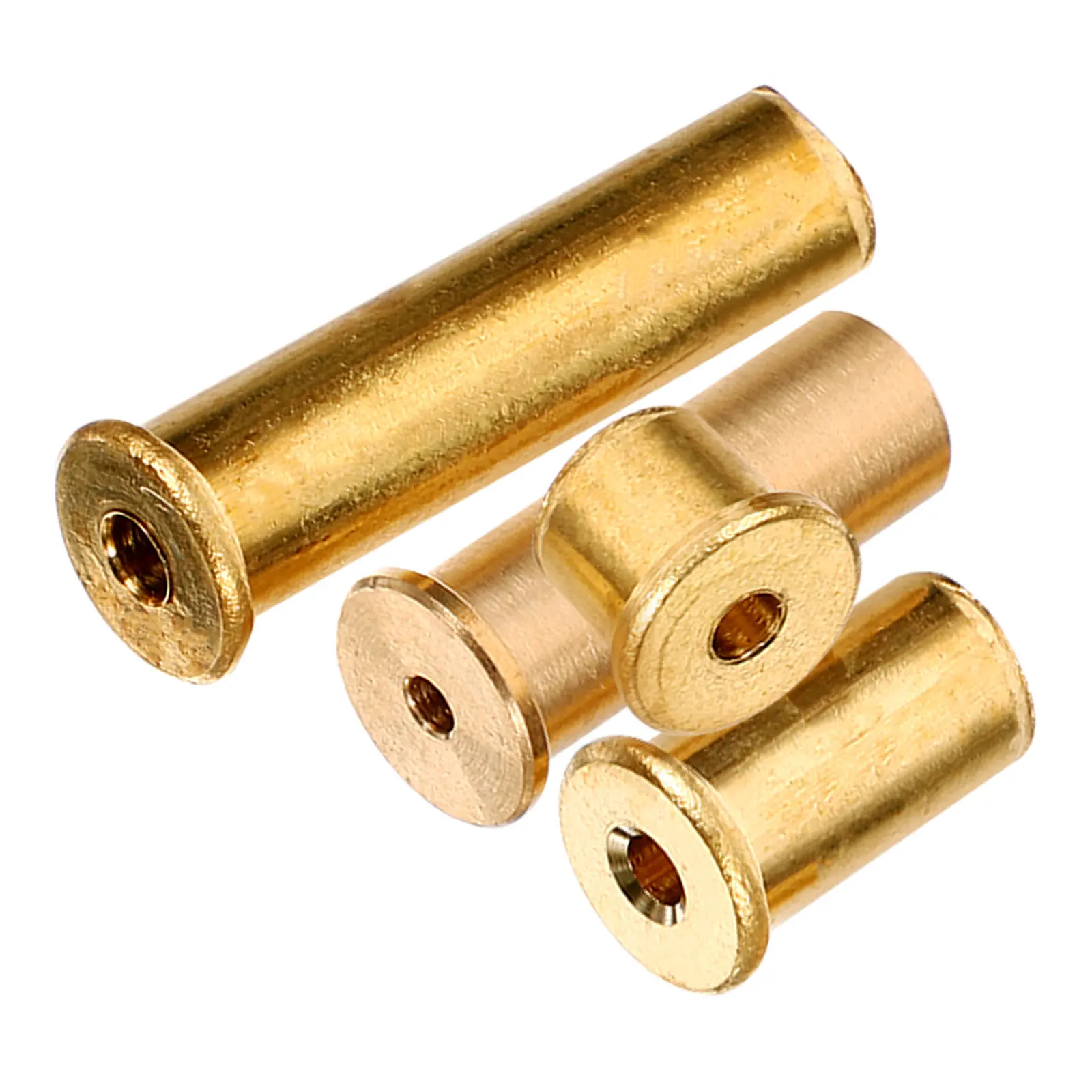 4Pcs Golf Club Counterweights Copper Metal Accessories Professional Golf Cue Parts Enhance Swing Precision Stability