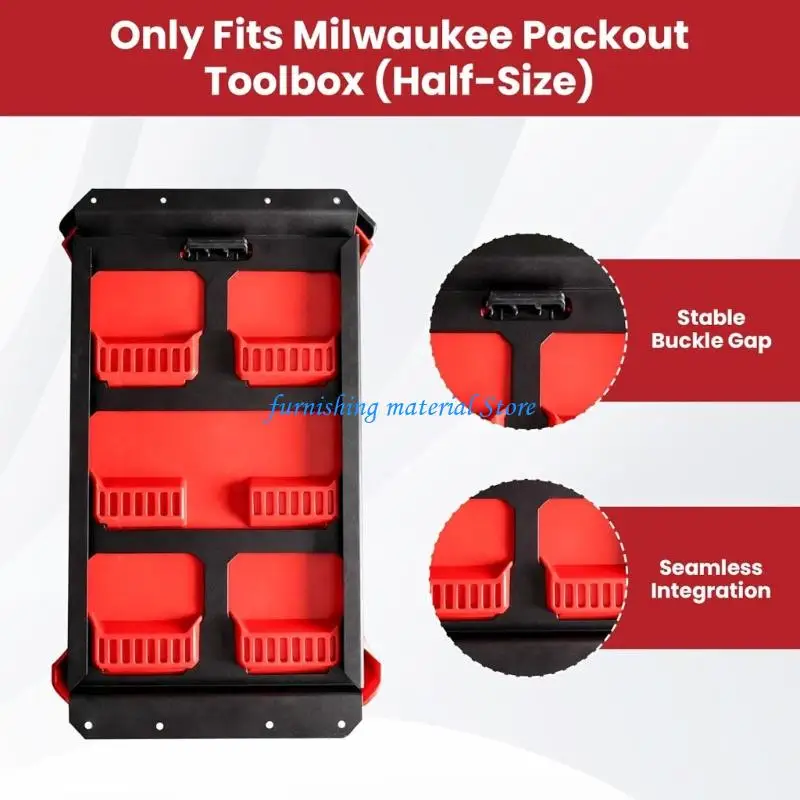 Y5GD 도구 상자 플레이트 헤비 듀티 알루미늄 강철 도구 상자용 알루미늄 장착 플레이트 장착 베이스 보관 도구 상자 설치