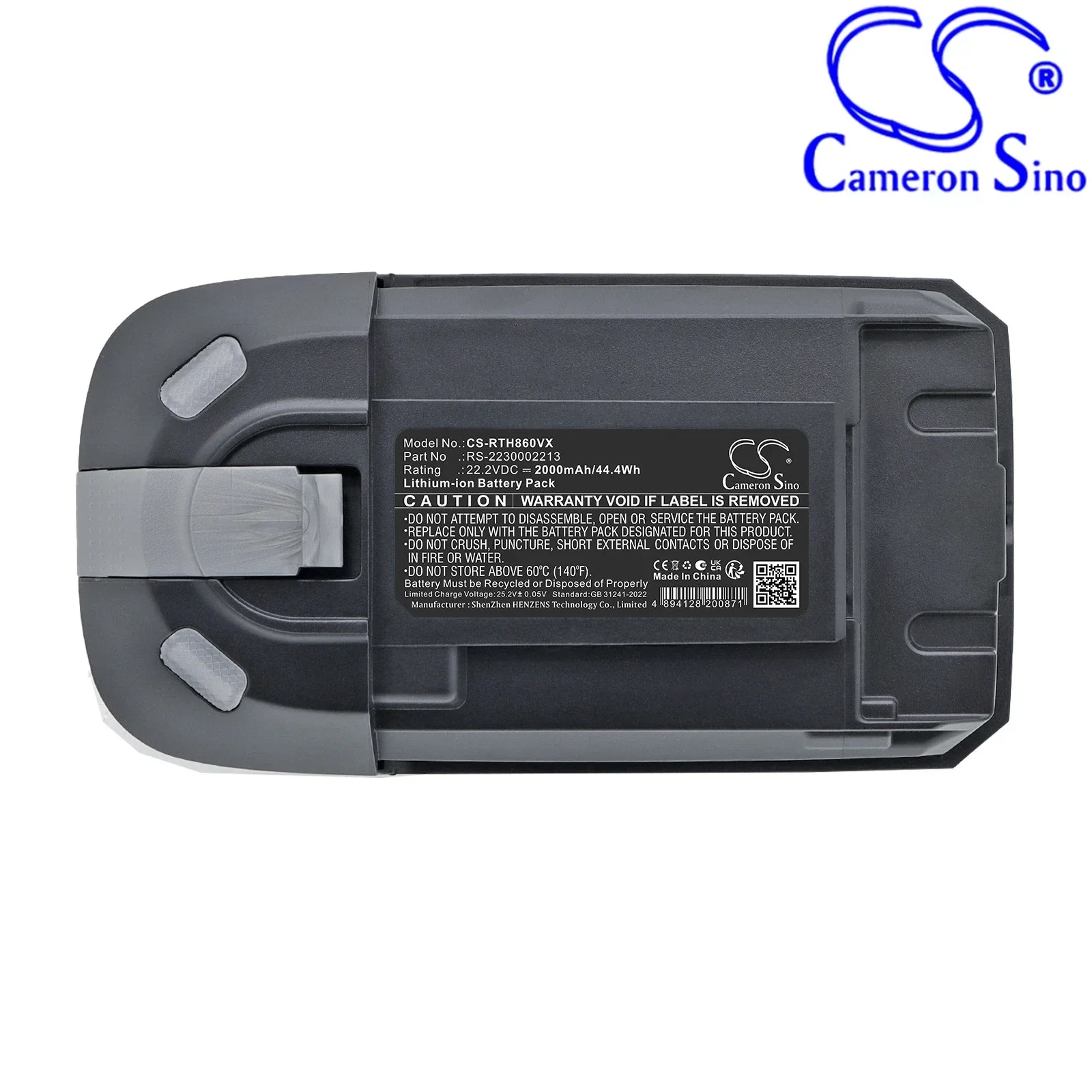 Cameron Sino 22.2V 2000mAh Replacement Vacuum Battery ZR009700 for Tefal TY 9639 9679 9688 9690 9691 WO