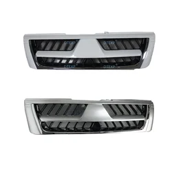 1 PCS Silver or White Front Grille for Pajero V73 Bumper Net for Montero V75 2003-2006 with Painting for Shogun V77 V60 MN117202