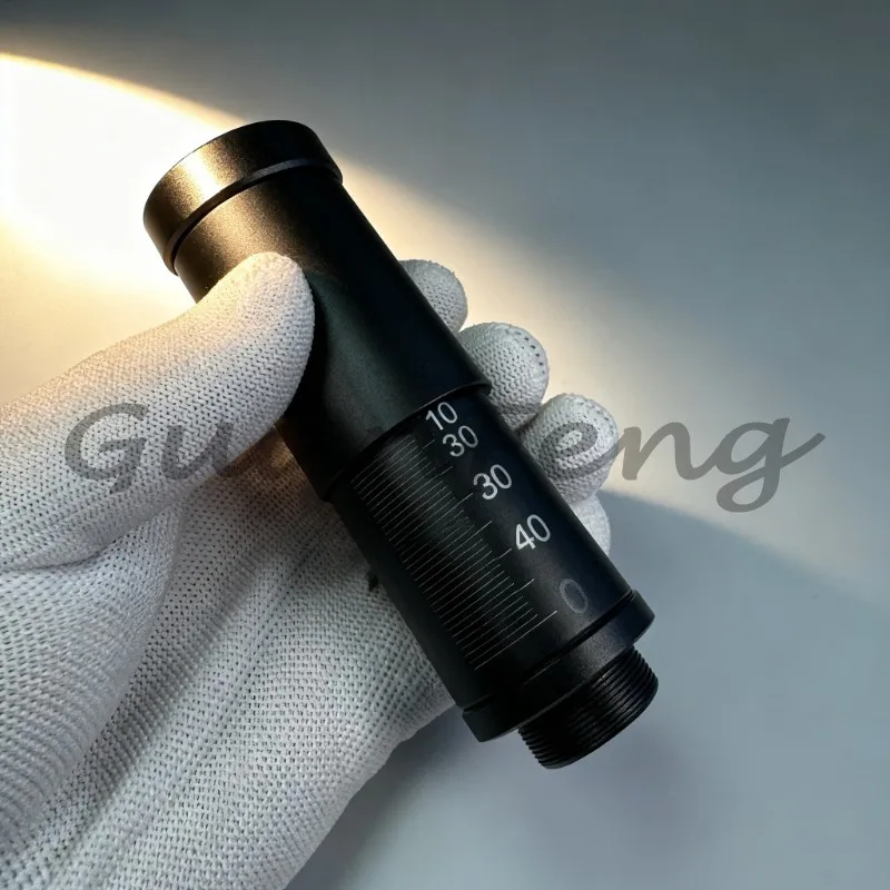 Laser Beam Expander Optical Lens, Broadband Telescopic Tunable Focus Pump Source Laser Focusing Mirror