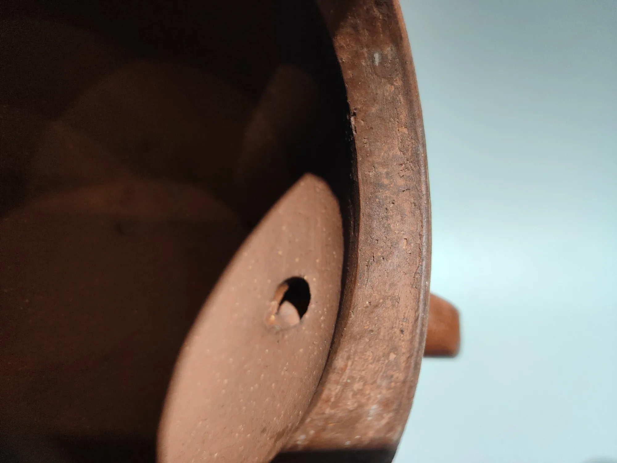 Purple Clay Pot Ruyi Gai engraving Famous quote Antique teapot Three legged pot Kettle Teapot Pot Tea