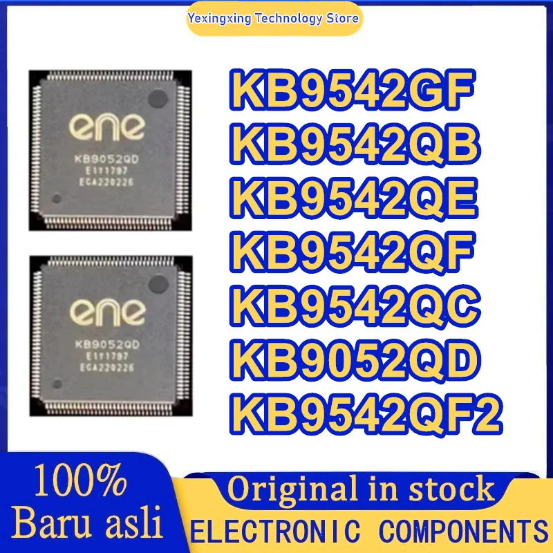

KB9542QC KB9052QD KB9542GF KB9542QE KB9542QB KB9542QF2 KB9542QF Чипсет QFP IC Новый оригинальный на складе