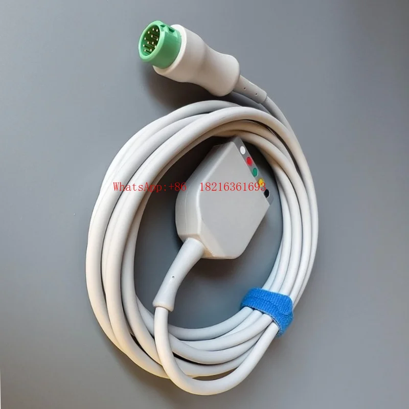 Limited Offer Monitor Cardiac Lead Cable Machine End Split Main Cable Original EV6201