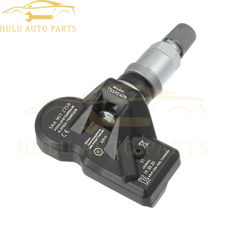 Capteur TPMS 3AA907275B pour Volkswagen CC 2007-2015 Passat 2013 Passat 1.4TSI 2.0TDI 2014 VW Tiguan capteur de pression des pneus 433Mhz