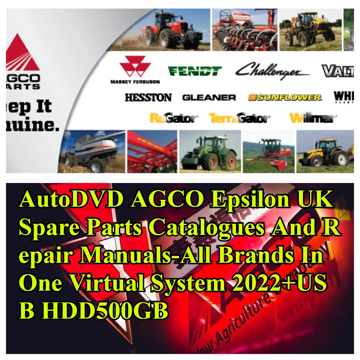 

AutoDVD AGCO Epsilon UK Запасные части Каталоги и руководства по ремонту — все бренды в одной виртуальной системе 2022 + USB HDD500GB