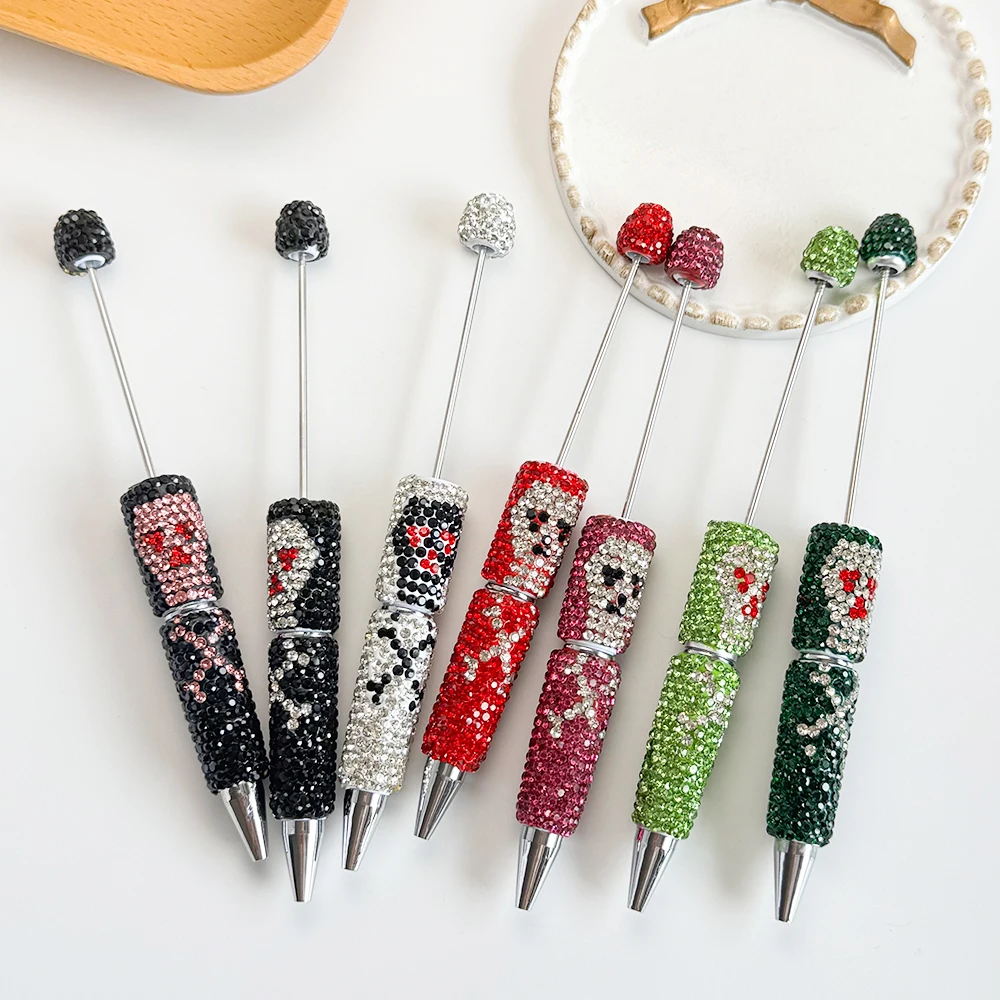 

Cordial Design 20Pcs 16*149MM DIY Jewelry Making/Rhinestone Plastic Pens/Hand Made/Beaded Pen Accessories Findings #18244