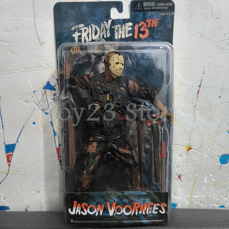 NECA في نهاية المطاف Jason Voorhees عمل الشكل ، هالويون جمع نموذج ، لعبة هدية ، الجزء السابع ، و 13th ، دم جديد