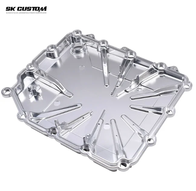 SKCUSTOM For BMW Aluminum Alloy Improved Oil Tray 7-Speed DCT Gearbox Oil Pan Dual Clutch Wavebox Bottom Cover M3 M4 28107842385