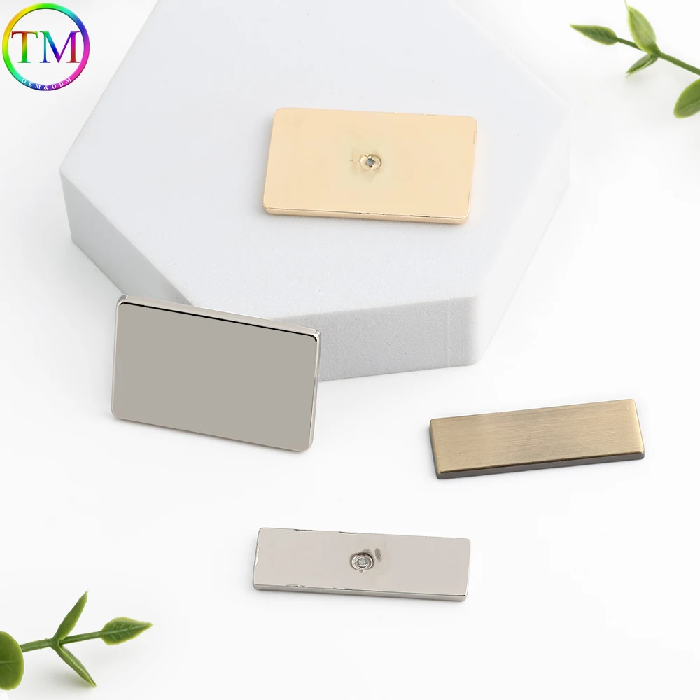 50-100 قطعة 36x12 مللي متر 36x24 مللي متر النقش بالليزر اسم شارة لوحة تسمية معدنية إصلاح بواسطة لاصق للحقائب صندوق البريد معرف لوحة اسم الباب العلامات #3