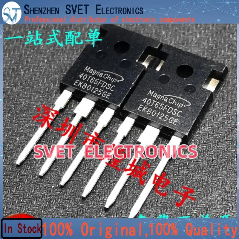 10PCS-50PCS  40T65FDSC TO-247 MOS 650V 40A   Original In Stock Fast shipping