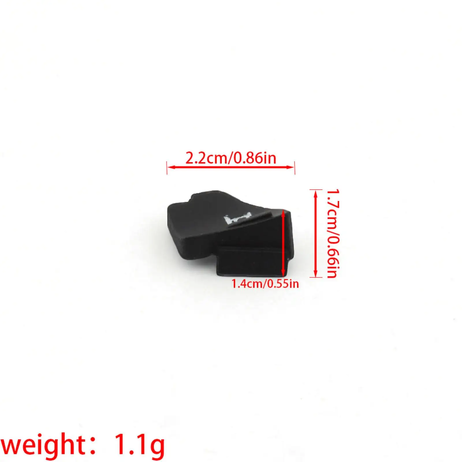 

Replacement Motorcycle Horn Extension Button Switch Durable ABS Easy Install for Honda ADV160 ADV350 NSS350 PCX160