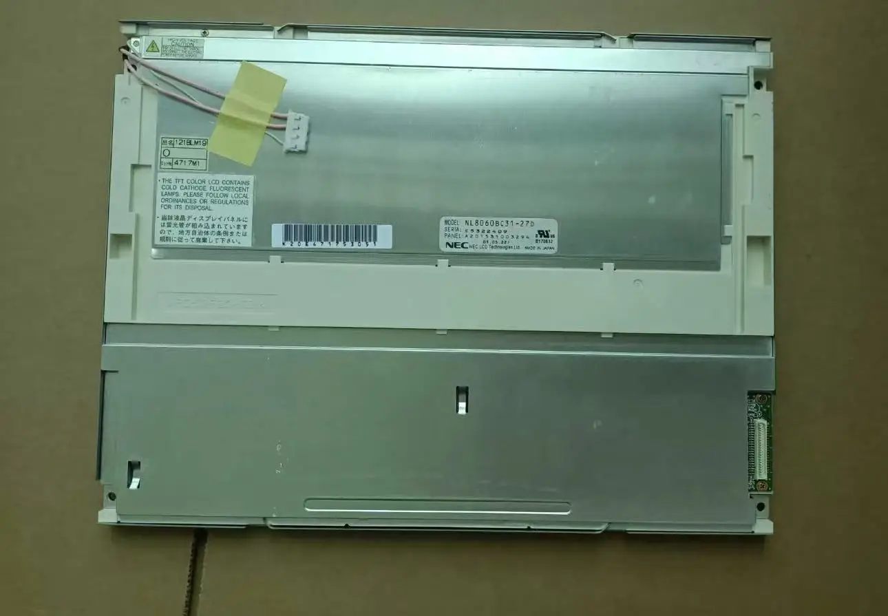 شاشة NL8060BC31-27D أصلية مقاس 12.1 بوصة