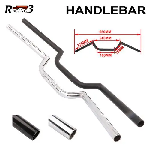 

Motorcycle Handlebar 22mm 7/8" Drag Handle Hand Bar For Harley Sportster Chopper Bobber XL 883 1200 Cafe Racer Street Bike