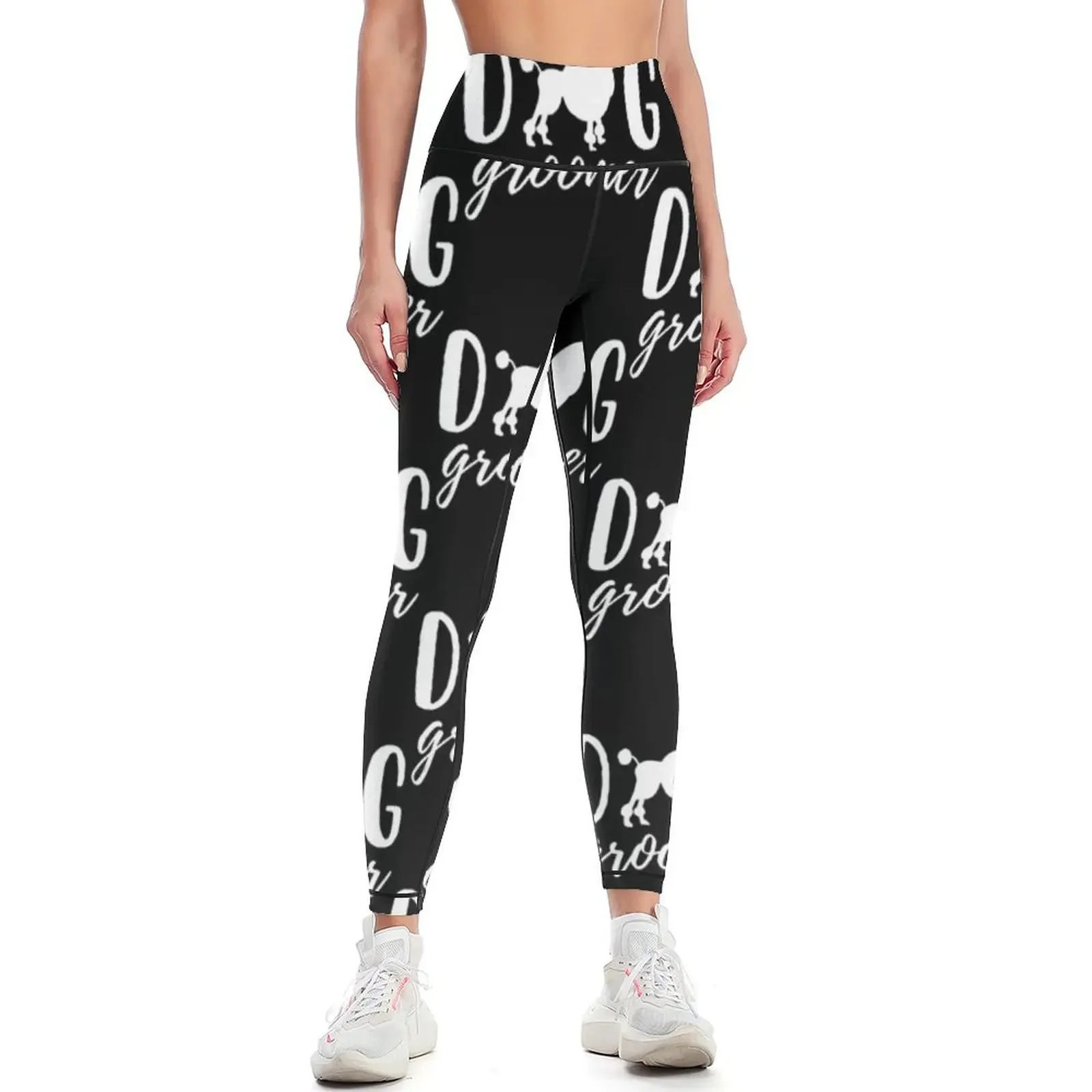 

Poodle Dog Groomer Leggings sports for push up jogging pants leggins push up woman Sports pants woman Womens Leggings