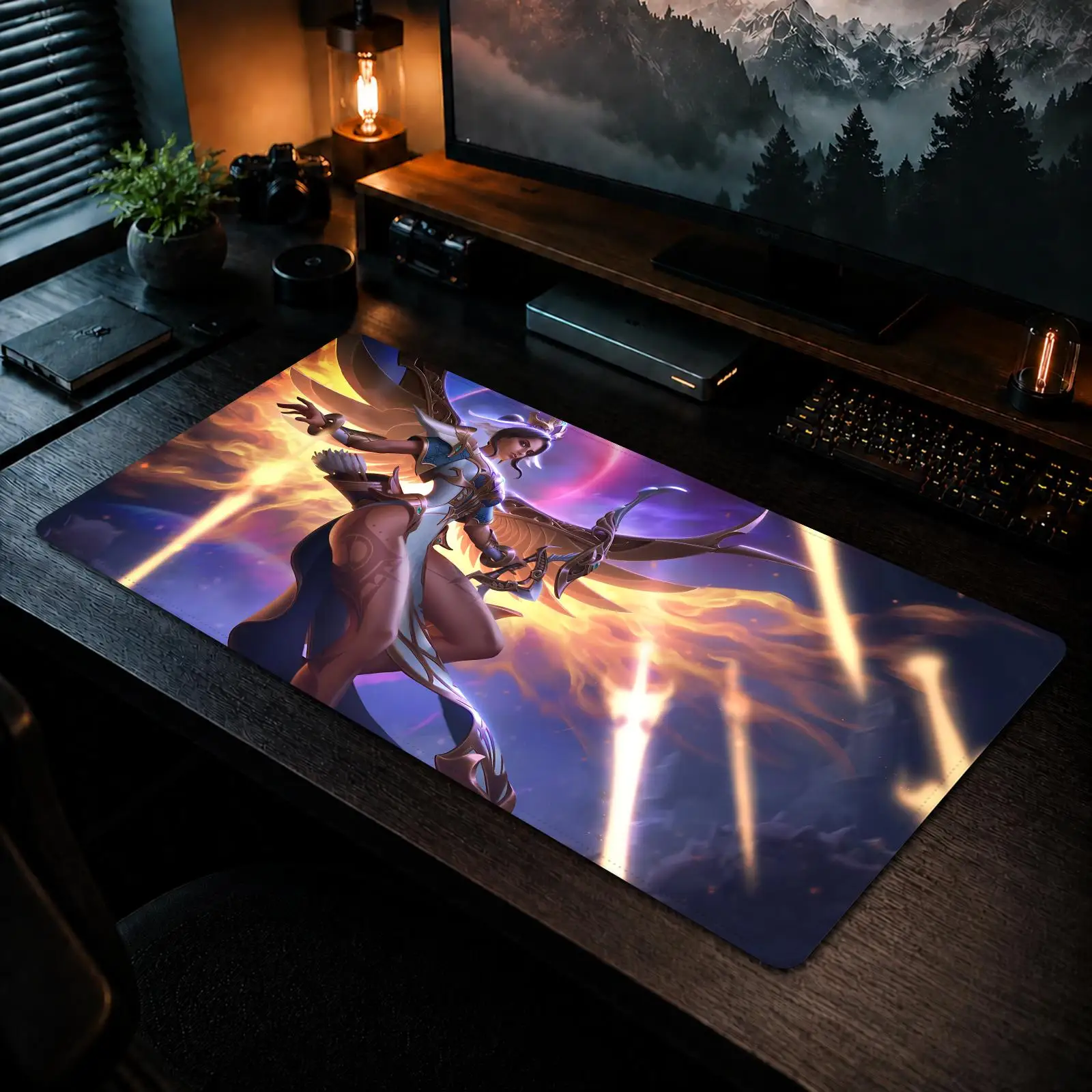 Smite Mouse Pad Gaming office Non-slip Desk Mat Diy Mousepad Large Game Keyboard overlock