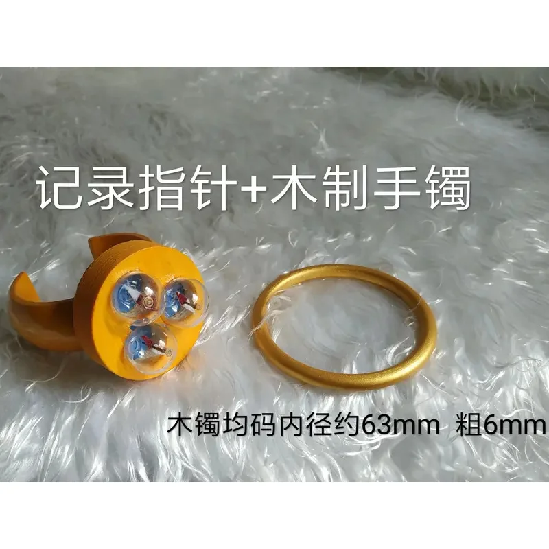 CyAnime Nami Cosplay Wood Bracelet Nami Cos Pointer Watch Bracelet Prop For Women Halloween Carnival Roleplay Costume Party Gift