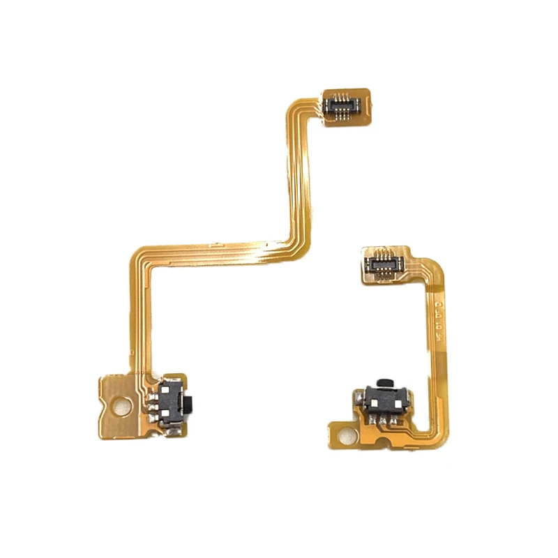 1 مجموعة لنينتندو 3DS 3DS XL LL جديد 3DSXL L R اليسار اليمين الكتف الزناد زر التبديل الكابلات المرنة