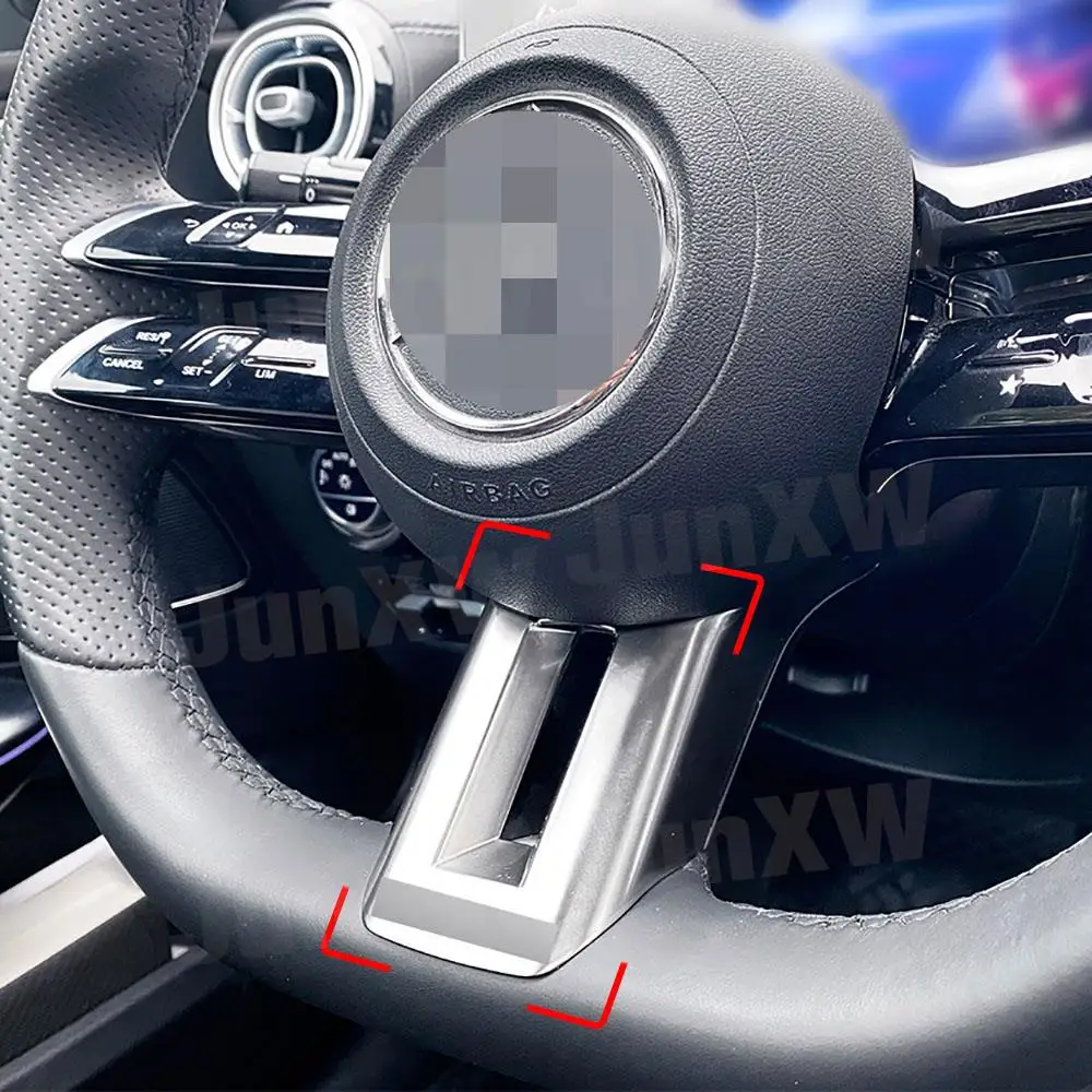 

Накладка на руль из АБС-пластика для Mercedes-Benz C, E, CLS, S-класса W206, W213, C257, W223, AMG – Аксессуары для автомобиля