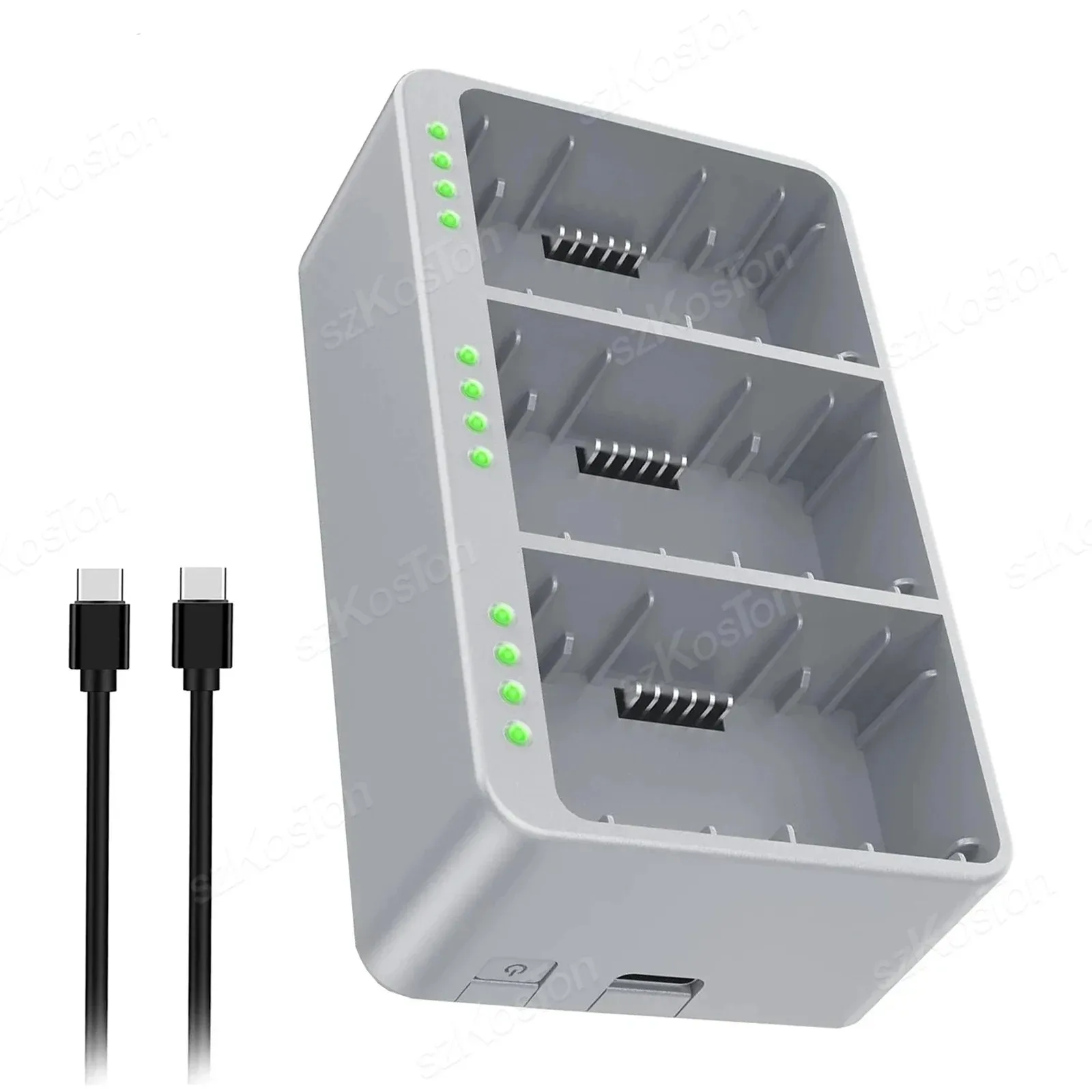 Three Channel Two-Way Charging Hub for DJI Mini 3/Mini 3 Pro Battery for DJI Mini 3 Pro Mini 4 Pro Battery Charger