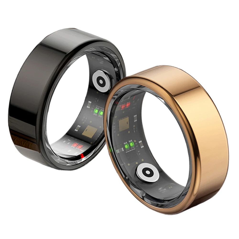 

Смарт-кольцо для фитнеса, стресса, сна, здоровья, IP68, и 5 АТМ, водонепроницаемое, мультиспортивные режимы, длительный срок службы батареи