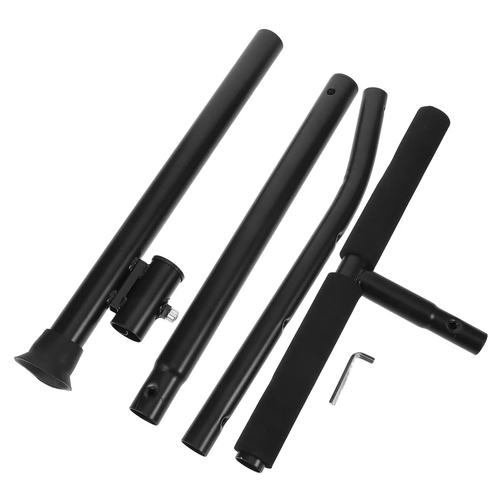 1Set Trampoline Handle for Fitness Metal T-Shaped Handrail Replacement Part Indoor Safety Grip for Adults Home Gym