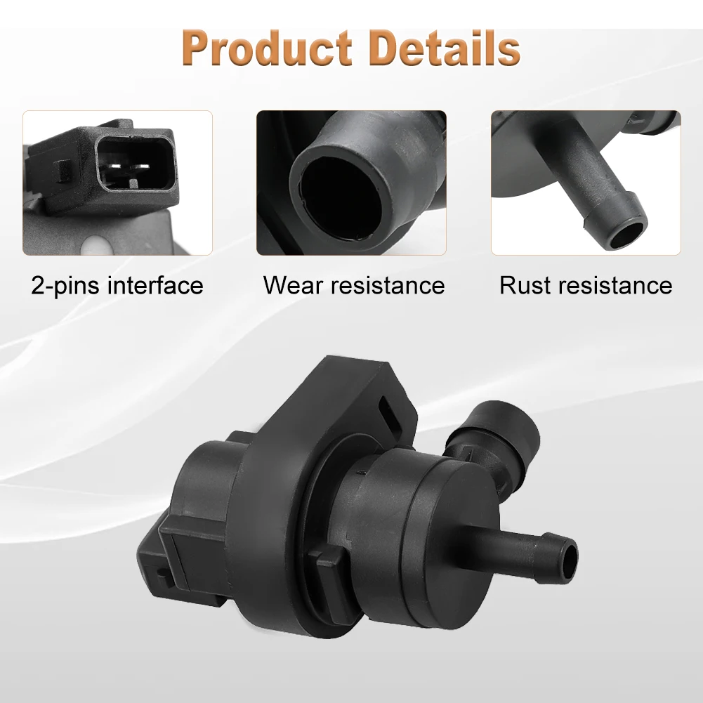 Fuel Vapor Tank Vent Valve Solenoid Assembly OE#13901433603 Replacement For BMW 323i 1999-2000 Evaporative Emission Parts