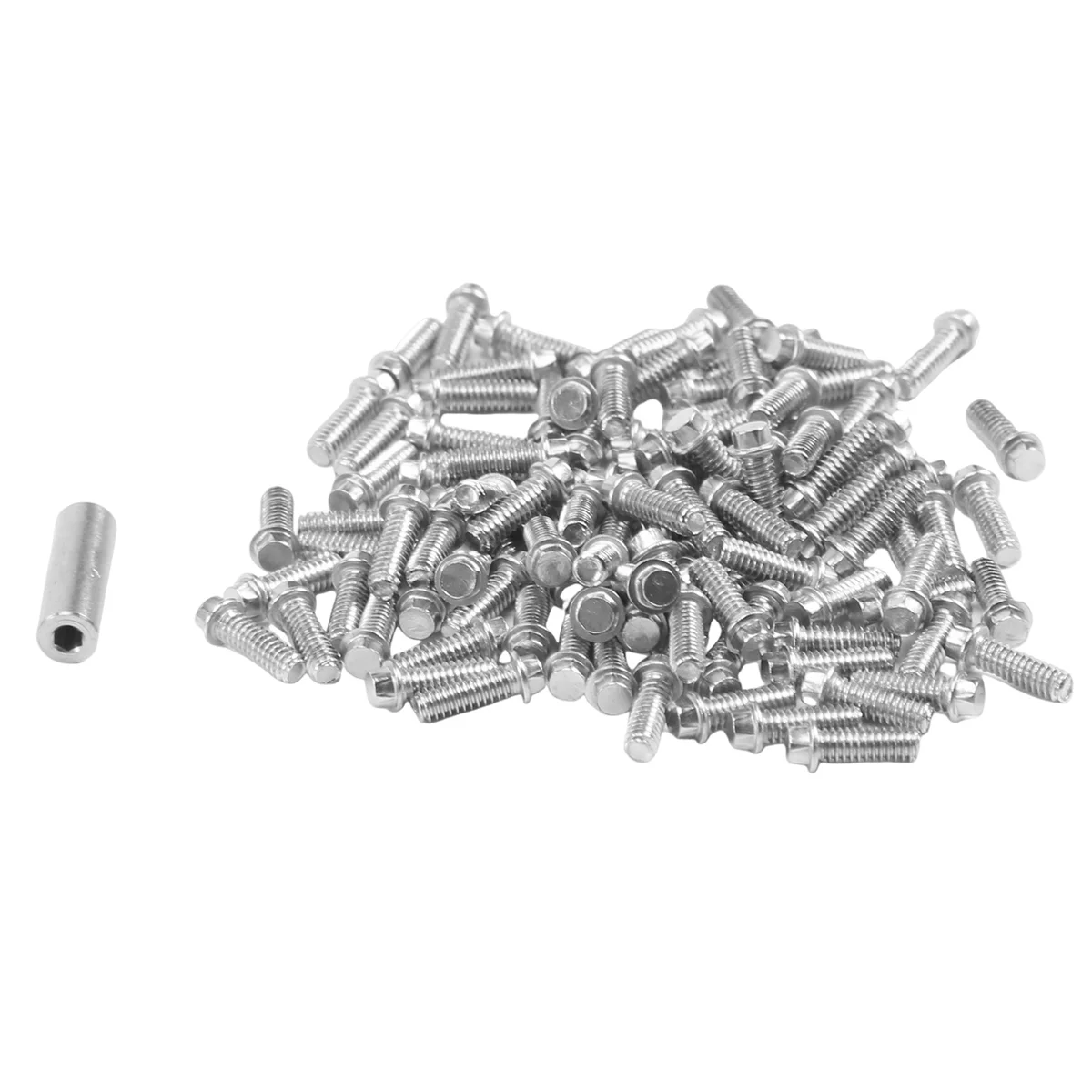 100Pcs 1.9 2.2 Wheel Rim Imperial M2 Screw Decoration for 1/10 RC Crawler Axial SCX10 90046 AXI03007 TRX4,A