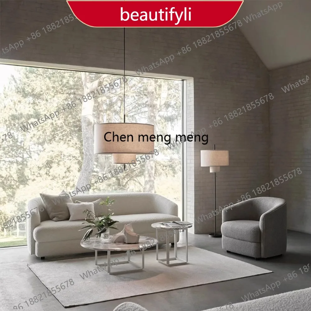 M45 Stilvolles Minimalistisches Nordisches Ecksofa Modernes Design Komfortable Lounge-Möbel Perfekt für Apartment-Wohnzimmer Möbel-Dekor